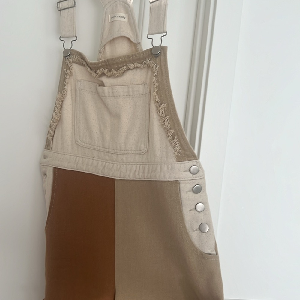 Patchwork Overalls - image 2